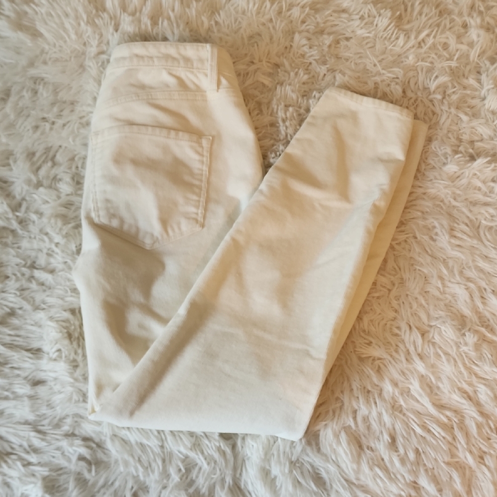 Talbots Corduroy Jegging White  Pants